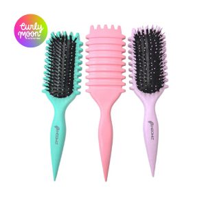 برس بونس کرل پشت شیاردار مستطیلی - Bounce Curl