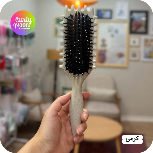 برس بونس کرل پشت شیاردار مستطیلی - Bounce Curl - تصویر 5