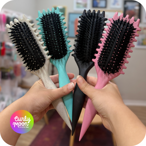 برس بونس کرل پشت شیاردار مستطیلی - Bounce Curl - تصویر 2